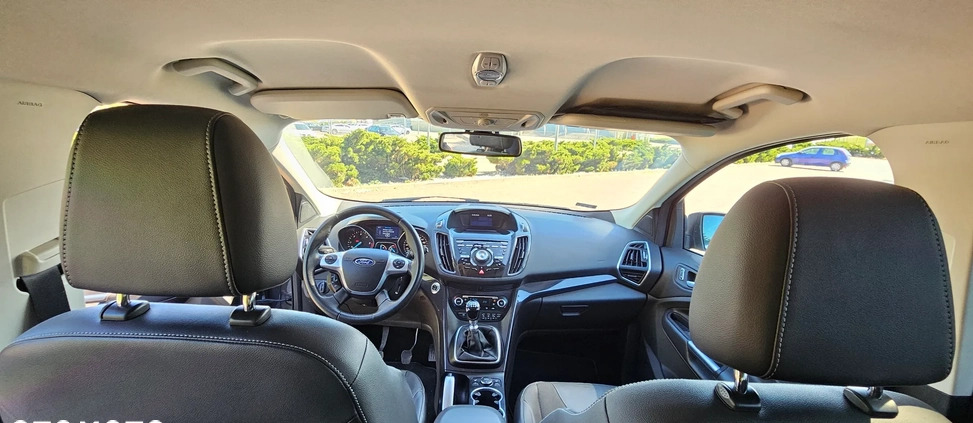 Ford Kuga cena 69800 przebieg: 46888, rok produkcji 2015 z Lubin małe 277